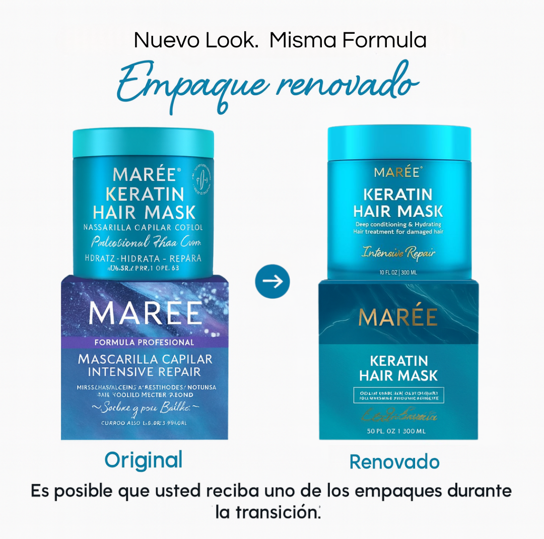 Domel Maree: Transformación real para un cabello suave, fuerte y sin daño + E-book De 7 Métodos Para mantener Tu Pelo Perfecto