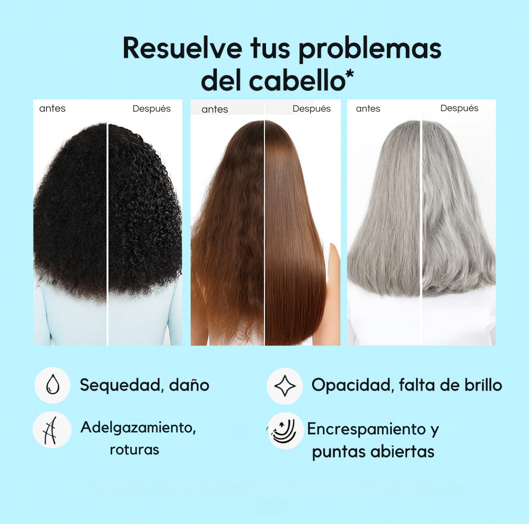 Domel Maree: Transformación real para un cabello suave, fuerte y sin daño + E-book De 7 Métodos Para mantener Tu Pelo Perfecto