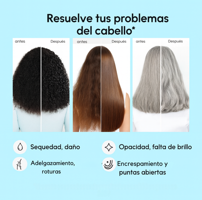 Domel Maree: Transformación real para un cabello suave, fuerte y sin daño + E-book De 7 Métodos Para mantener Tu Pelo Perfecto